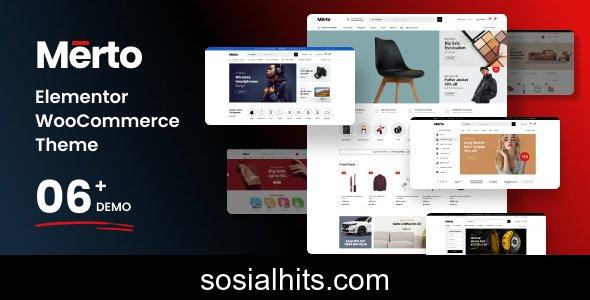 Merto v1.2.6 - Multipurpose WooCommerce WordPress Theme