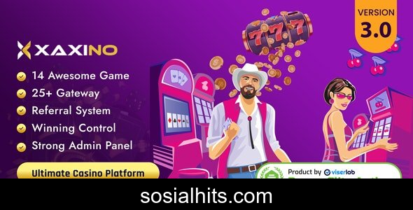 Xaxino v3.5 - Ultimate Casino Platform - nulled