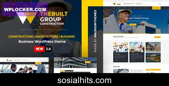 TheBuilt v2.6.4 - Construction and Architecture WordPress theme