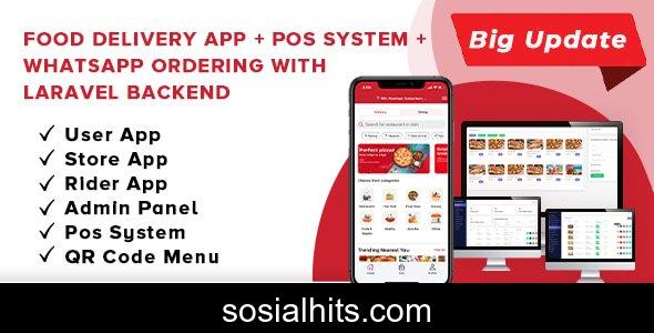 Food Delivery App v4.0 - A Complete Ready to Use MultiStore Mobile App(Android, ios) + Website