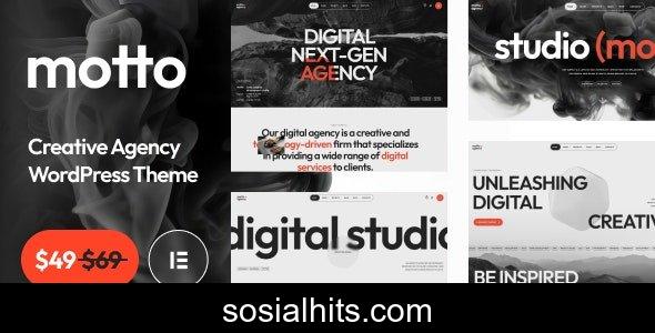 Motto v1.0.13 - Creative Agency & Startup WordPress Theme