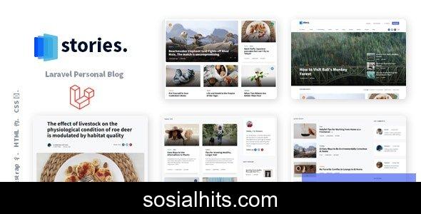 Stories v1.36.8 - Laravel Creative Multilingual Blog - nulled
