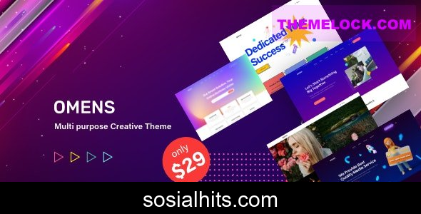 Omens v1.0.7 - Multipurpose Creative WordPress Theme