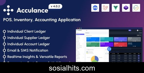 Acculance v4.0.7 - POS, Inventory, Accounting Application - nulled