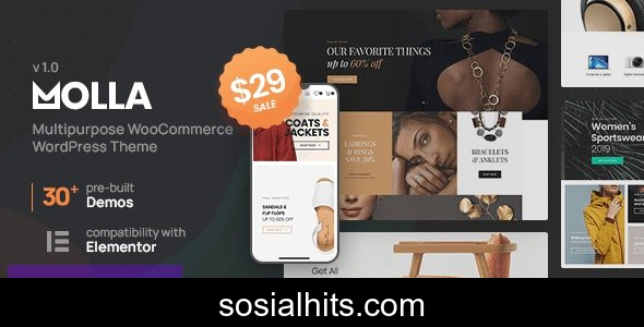 Molla v1.5.15 - Multi-Purpose WooCommerce Theme