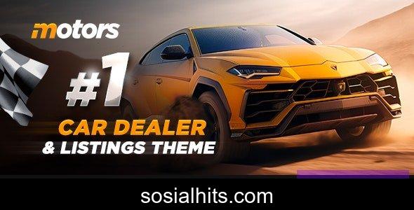 Motors v5.6.76 - Car Dealer, Rental & Listing WordPress theme