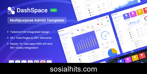 DashSpace - React Admin Dashboard Template