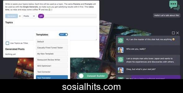AI Engine Pro v2.9.8 - ChatGPT Chatbot, GPT Content Generator, Custom Playground & Features