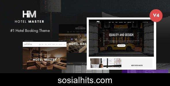 Hotel Master v4.2.2 - Hotel Booking WordPress Theme