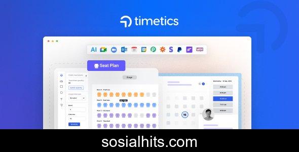 WP Timetics v1.0.33 - Appointment Booking WordPress Plugin nulled