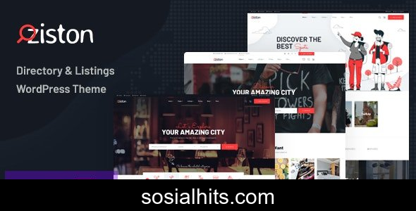 Ziston v1.4.4 - Directory Listing WordPress Theme