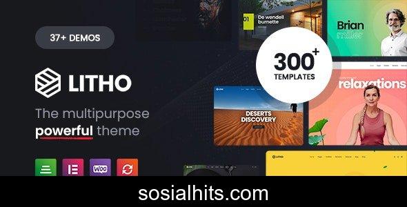 Litho v3.2 - Multipurpose Elementor WordPress Theme