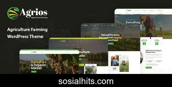 Agrios v1.2.5 - Agriculture Farming WordPress Theme
