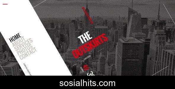 The Outskirts - Responsive Coming Soon Page