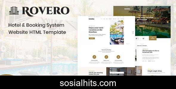 Rovero - Hotel & Booking Service HTML Template