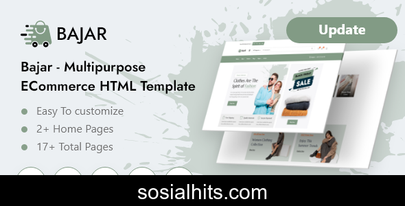 Bajar - Multipurpose eCommerce HTML Template
