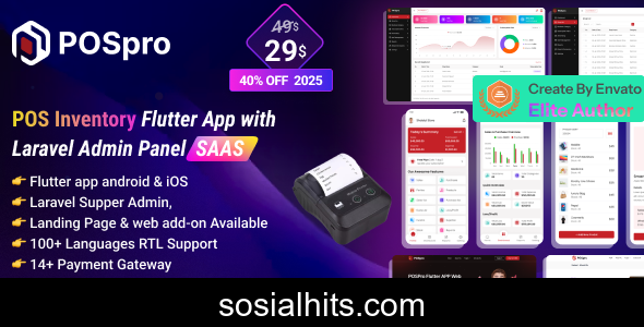 POS Pro v5.3 - Advanced POS & Inventory Management System - nulled