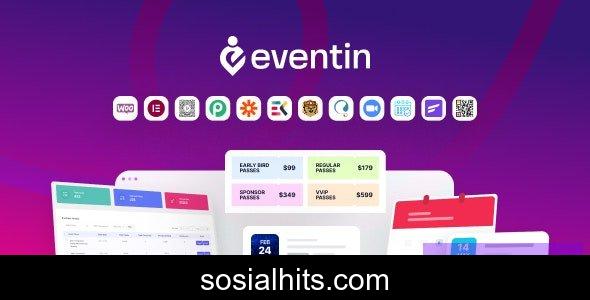 WP Eventin v4.0.29 - Events Manager & Tickets Selling Plugin for WooCommerce nulled