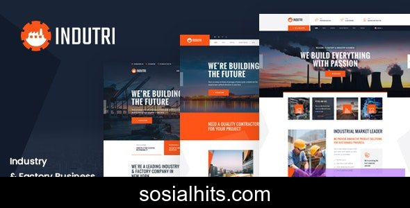 Indutri v1.2.8 - Factory & Industrial WordPress Theme