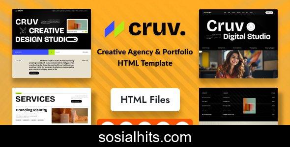 Cruv - Creative Agency & Portfolio Html Template