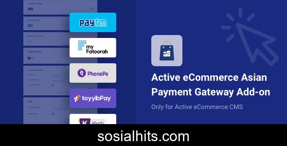 Active eCommerce Asian Payment Gateway Add-on v2.1