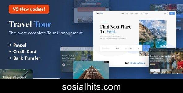 Travel Tour v6.3.3 - Tour Booking, Travel Booking Theme