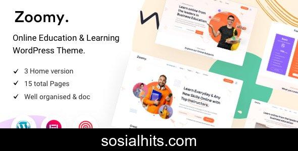 Zoomy v1.2.0 - Lightweight LMS & Education WordPress Theme