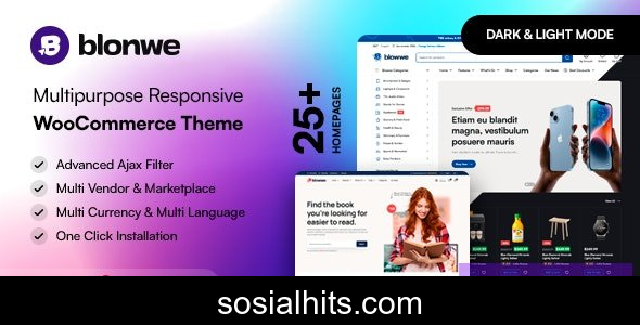 Blonwe v1.2.7 - Multipurpose WooCommerce Theme
