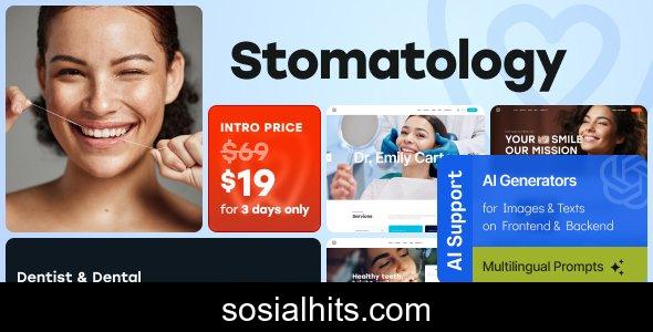 Stomatology v1.0 - Dentist & Dental Clinic WordPress Theme