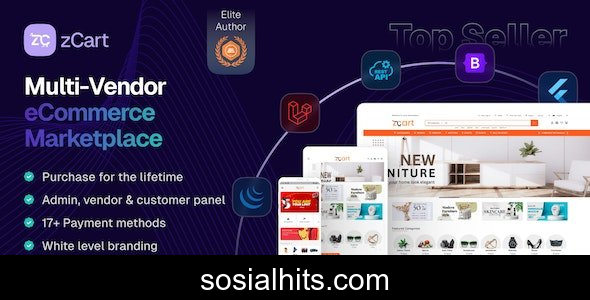 zCart v2.19.0 - Multi-Vendor eCommerce Marketplace - nulled