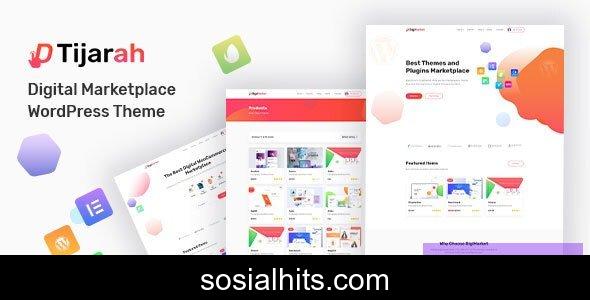 Tijarah v1.4.2 - Digital Marketplace WooCommerce Theme