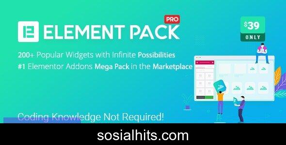 Element Pack v8.3.1 - Addon for Elementor Page Builder WordPress Plugin nulled