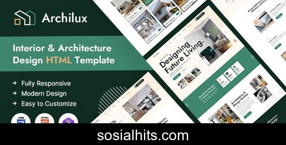 Archilux - Interior & Architecture HTML Template