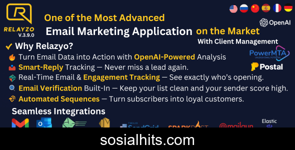 Relayzo - Email Marketing Application - 9 July 2025
