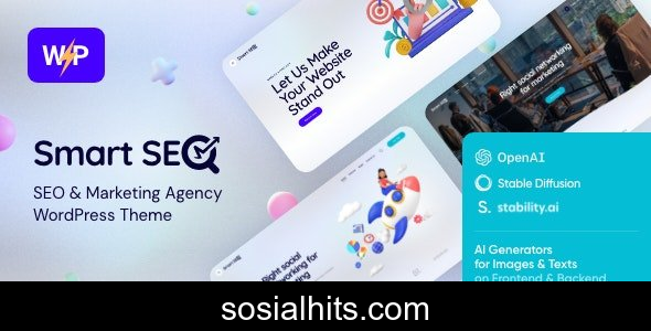 SmartSEO v2.12 - SEO & Marketing Services WordPress Theme