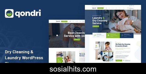 Qondri v1.3.2 - Dry Cleaning & Laundry Services Wordpress Theme