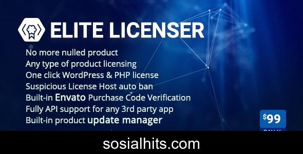 Elite Licenser v2.4.5 - Software License Manager for WordPress