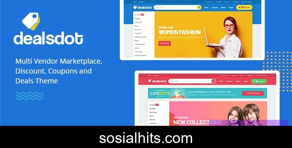 Dealsdot v1.8.9 - Multi Vendor Marketplace Theme