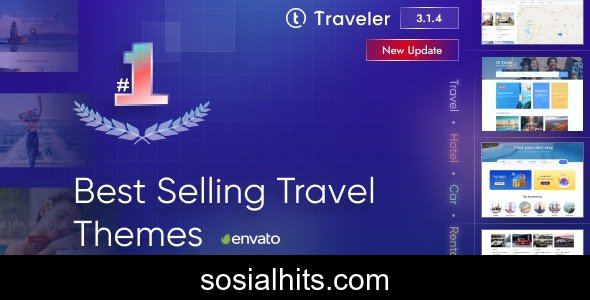 Traveler v3.2.3 - Travel Booking WordPress Theme