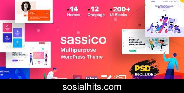 Sassico v3.7.0 - Multipurpose Saas Startup Agency WordPress Theme
