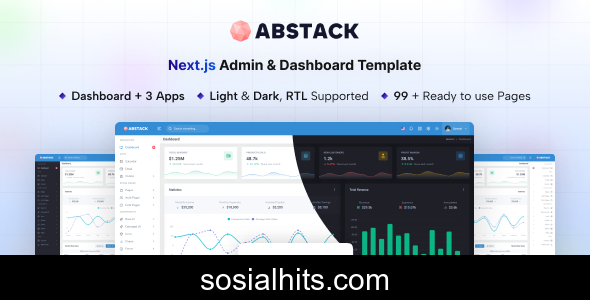 Abstack - Next Js Admin & Dashboard Template