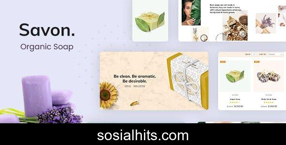 Savon v2.0 - Handmade Shop WordPress Theme