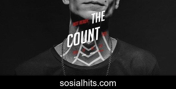 The Count - Responsive Coming Soon Page