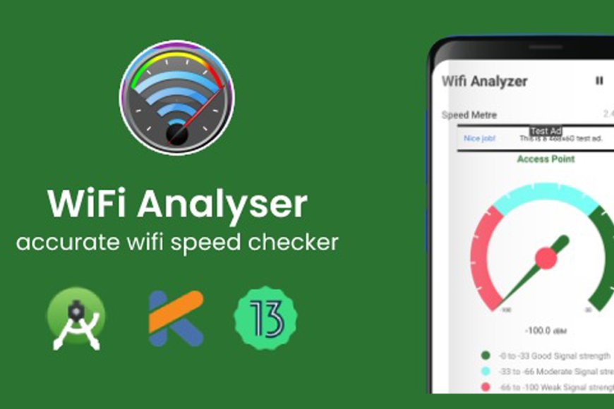 Wifi Analyzer app with Admob Ads - Android 13 supported