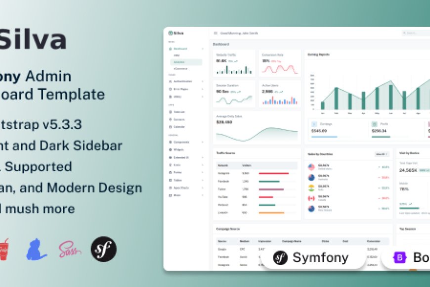 Silva - Bootstrap Admin & Dashboard UI Kit