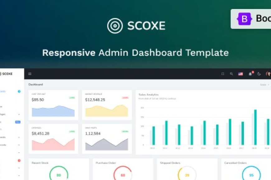 Scoxe - Admin & Dashboard Template