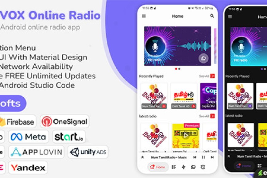 Android VOX Online Radio v10.2