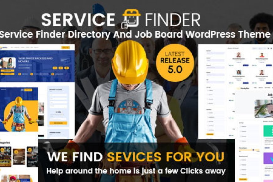 Service Finder v5.0 - Provider and Business Listing Theme