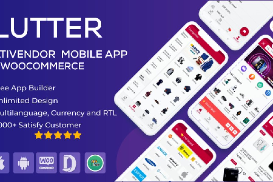 Flutter Multivendor Mobile app for WooCommerce v1.0.27