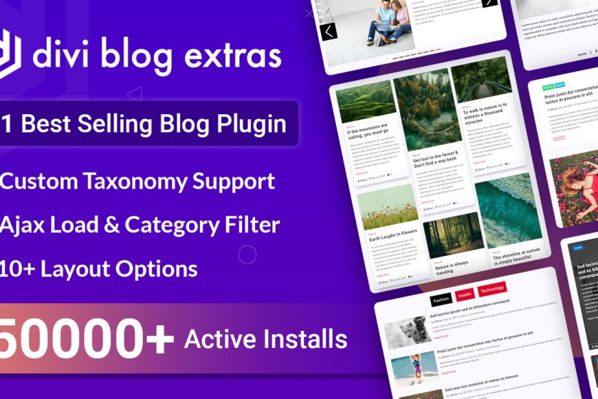 Divi Extras v1.1.14 - Extra Theme Blog Modules Added To Divi Builder